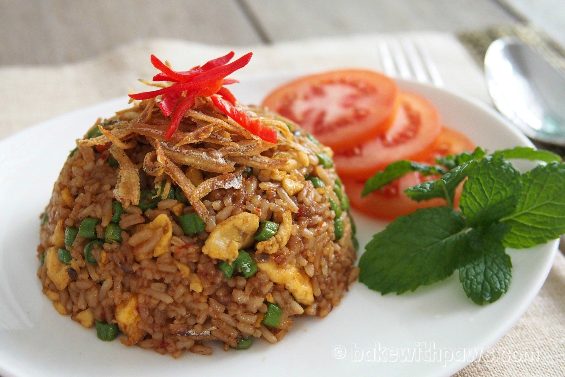 Detail Rumah Nasi Goreng Nomer 17