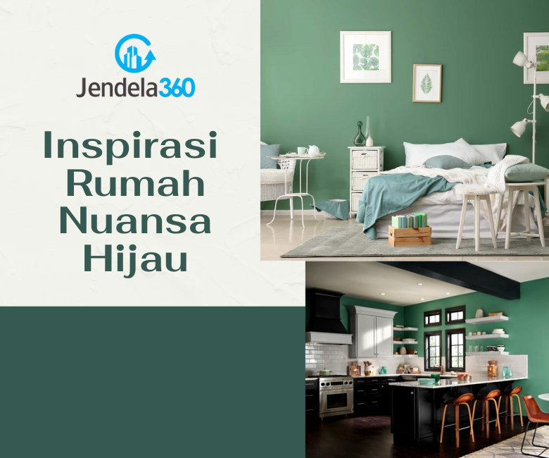 Detail Rumah Nuansa Hijau Putih Nomer 28