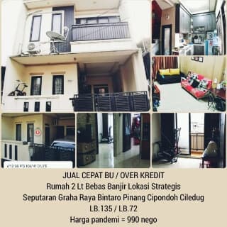 Rumah Over Kredit Graha Raya - KibrisPDR