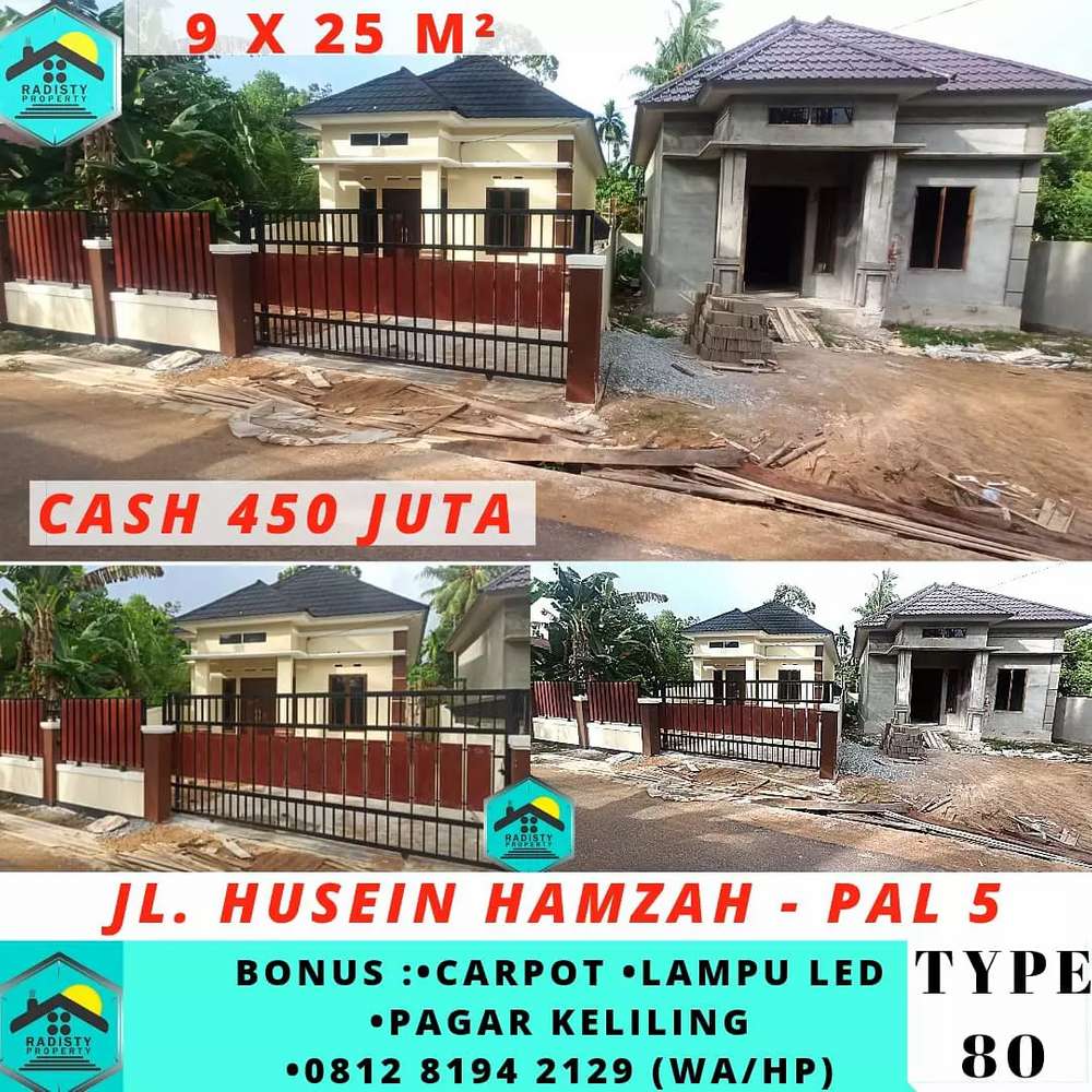 Detail Rumah Pal 5 Pontianak Nomer 14