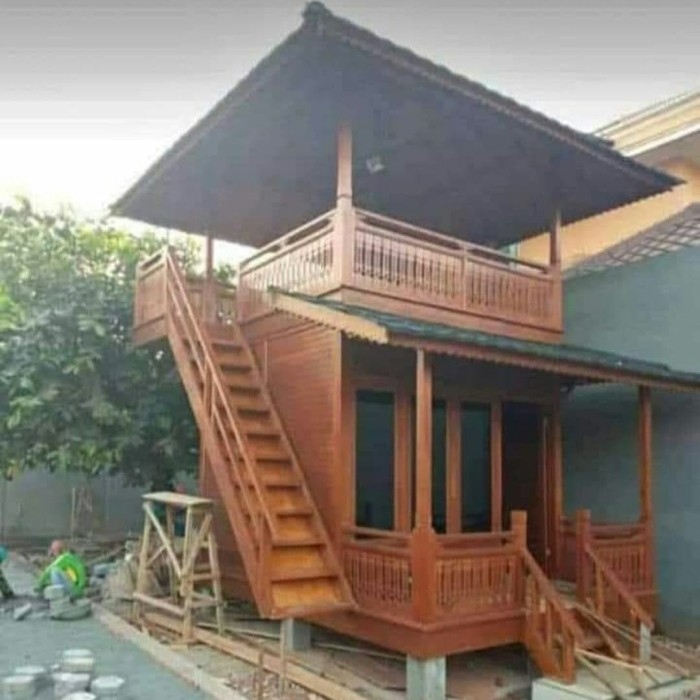 Detail Rumah Panggung 2 Lantai Nomer 3