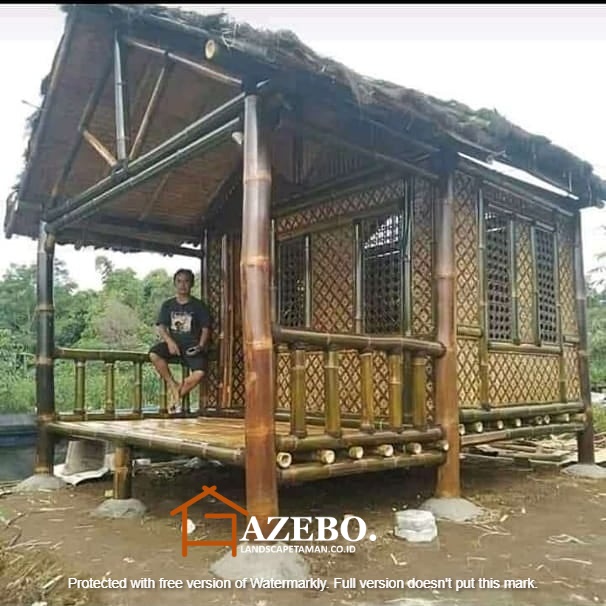 Detail Rumah Panggung Bambu Nomer 30