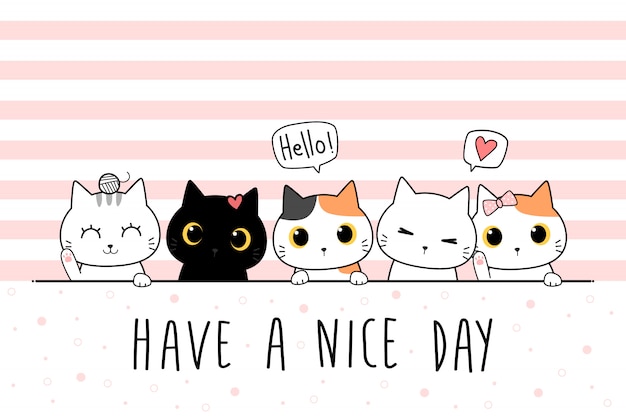 Detail Wallpaper Cute Cat Nomer 28