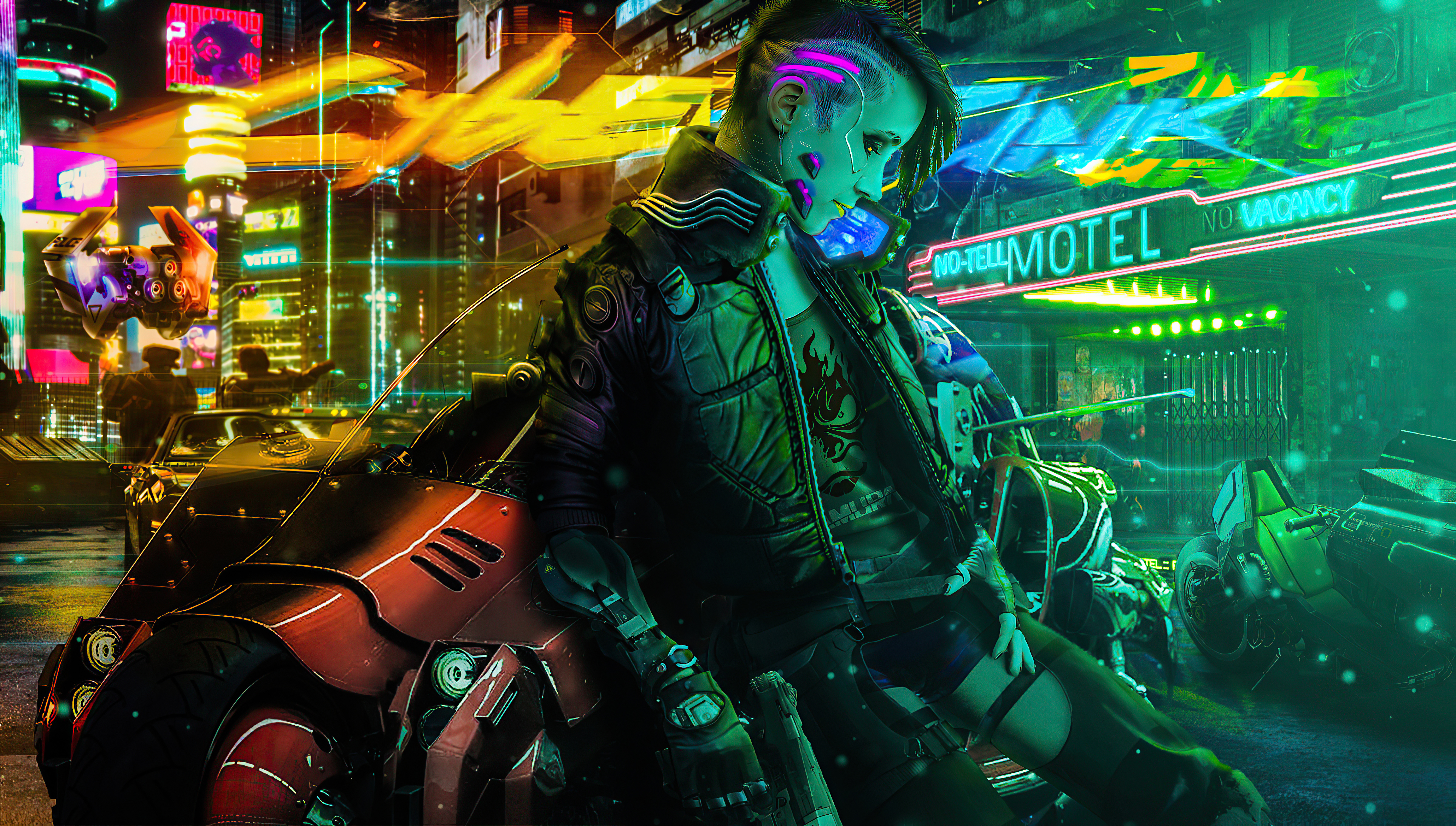 Detail Wallpaper Cyberpunk 4k Nomer 39