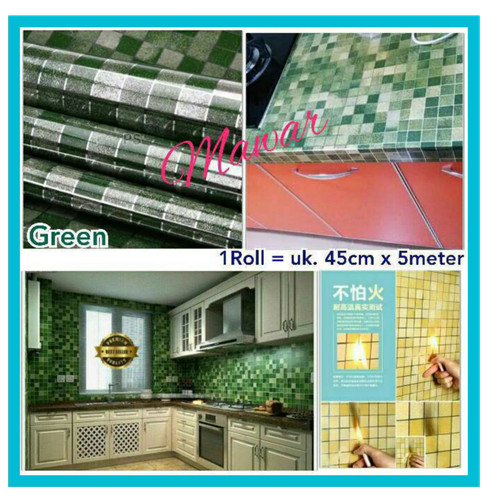 Detail Wallpaper Dapur Hijau Nomer 23