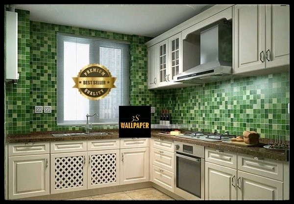 Detail Wallpaper Dapur Hijau Nomer 32