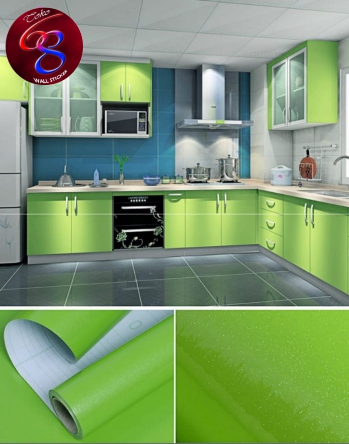 Detail Wallpaper Dapur Hijau Nomer 5