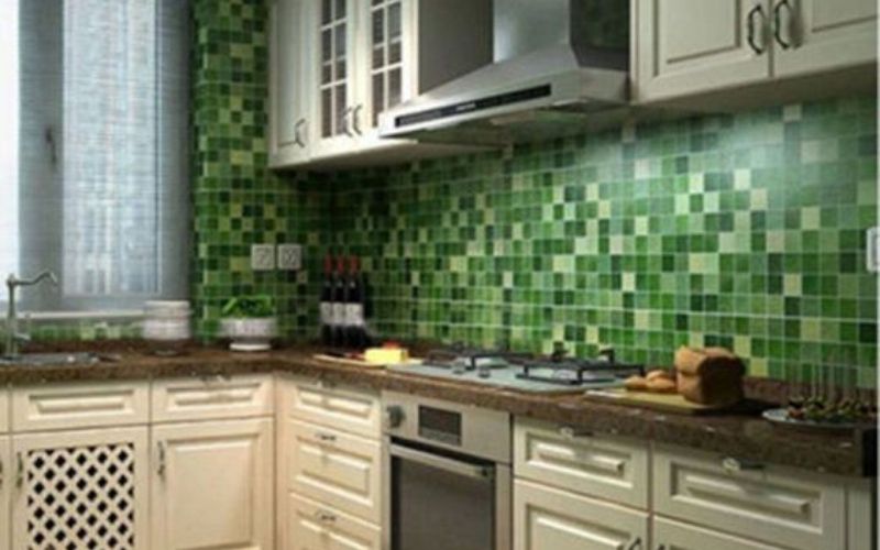 Detail Wallpaper Dapur Hijau Nomer 7