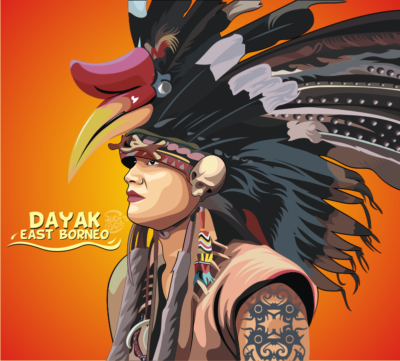 Detail Wallpaper Dayak Kalimantan Nomer 28