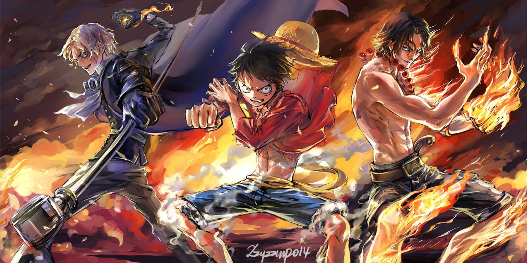 Wallpaper Desktop One Piece - KibrisPDR