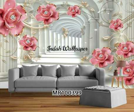 Detail Wallpaper Dinding 3d Bunga Nomer 15