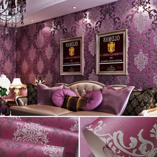 Wallpaper Dinding 3d Ruang Tamu