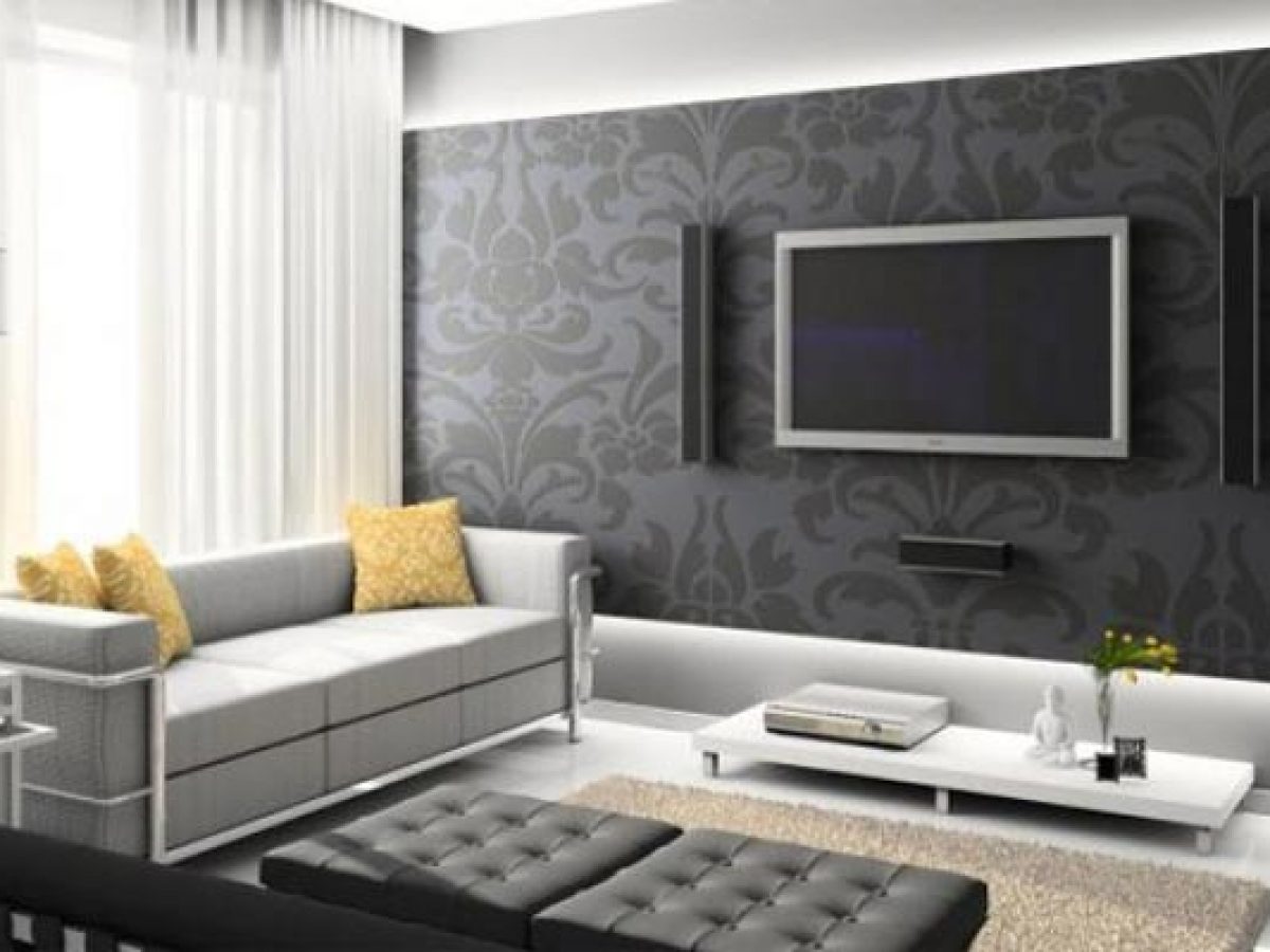 Wallpaper Dinding 3d Ruang Tamu