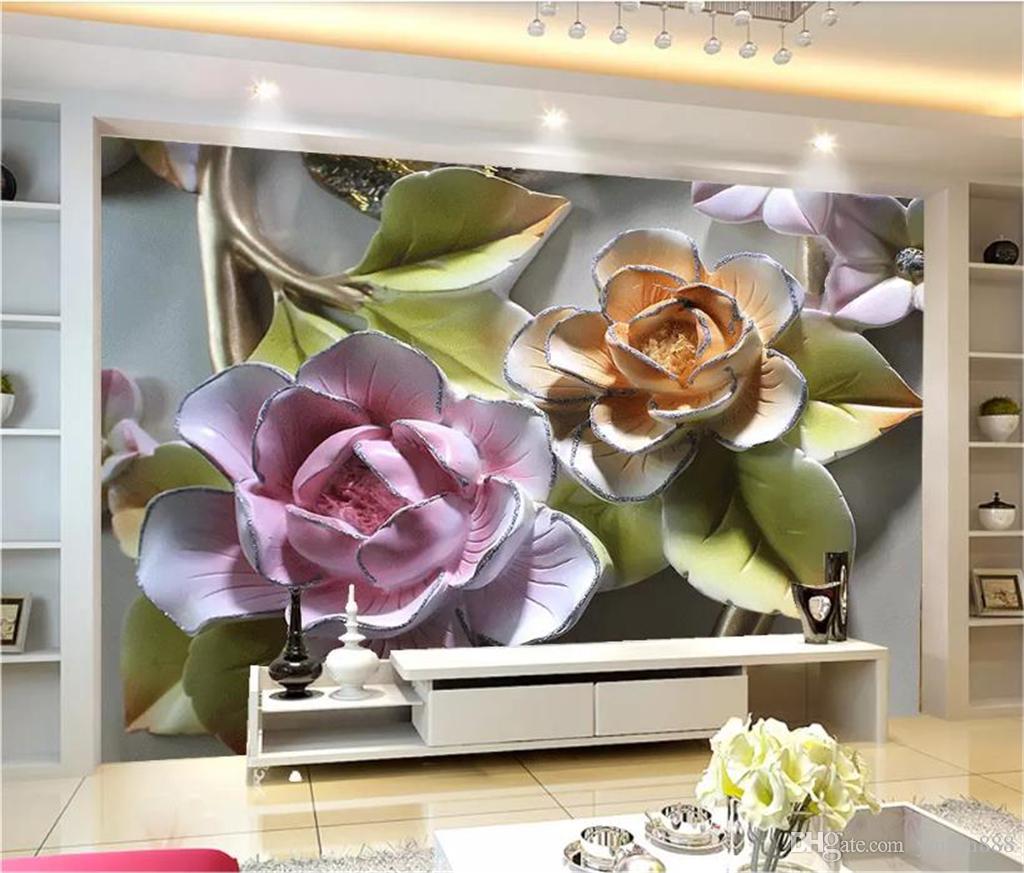 Wallpaper Dinding 3d Ruang Tamu