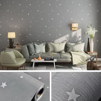Detail Wallpaper Dinding Abu Nomer 3