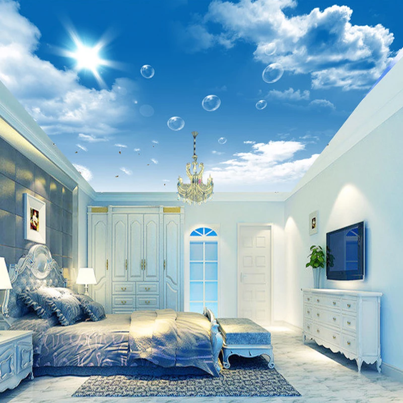 Detail Wallpaper Dinding Awan Biru Nomer 36