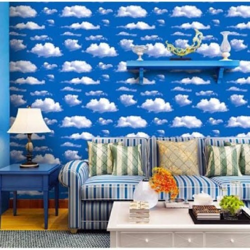 Detail Wallpaper Dinding Awan Biru Nomer 8