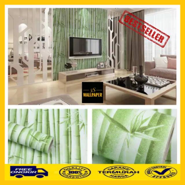 Detail Wallpaper Dinding Bambu 3d Nomer 30