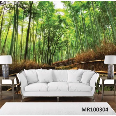 Detail Wallpaper Dinding Bambu 3d Nomer 52