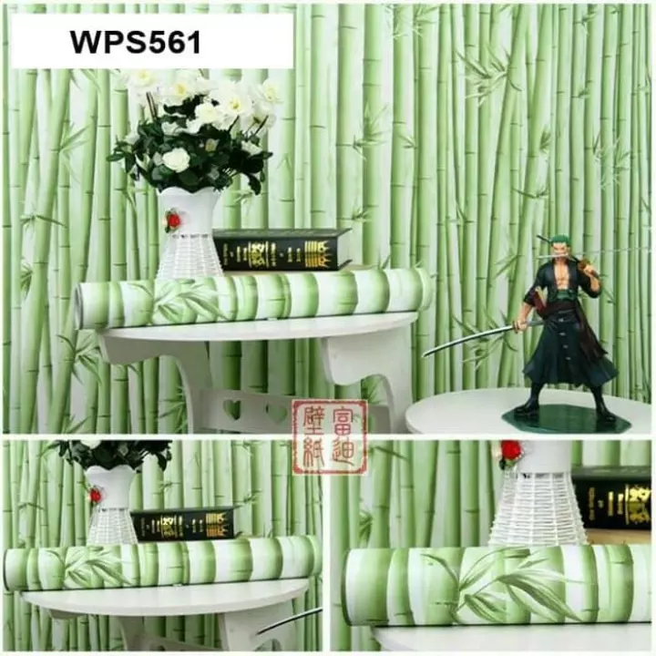 Detail Wallpaper Dinding Bambu 3d Nomer 53