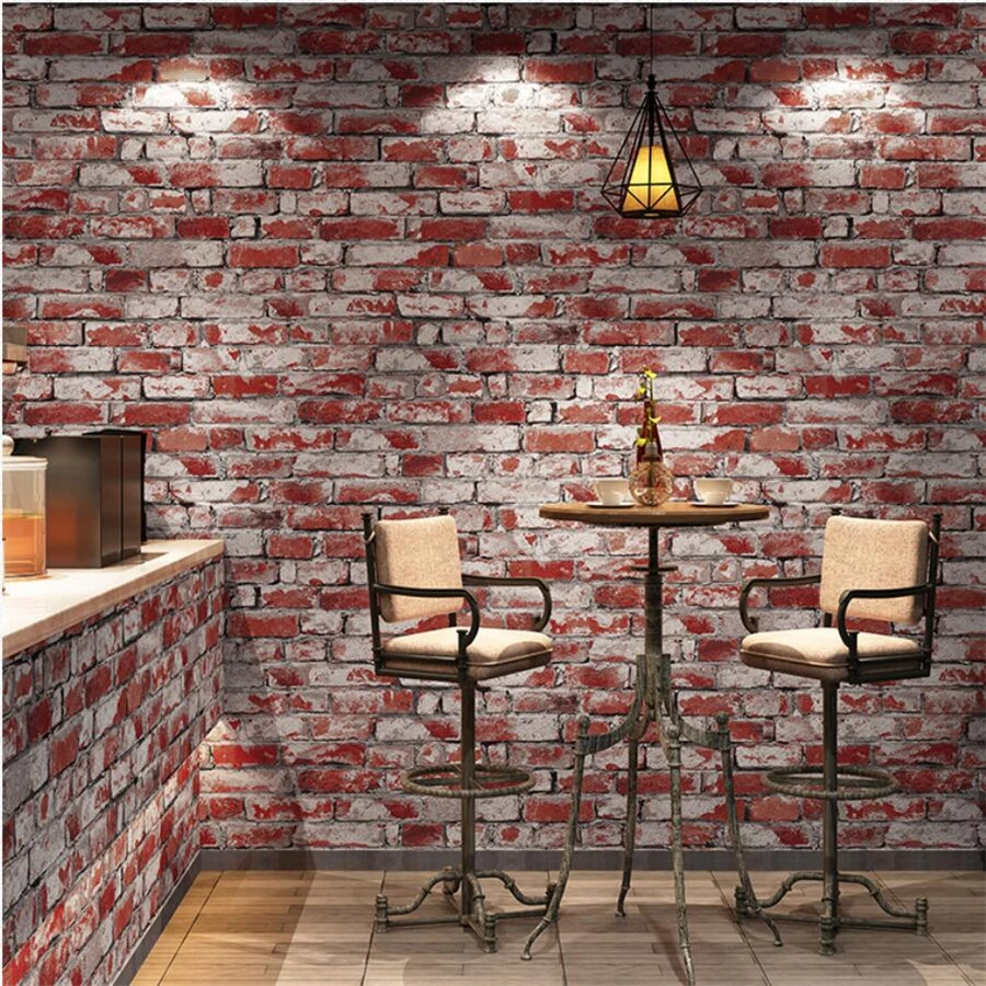 Detail Wallpaper Dinding Bata Merah Nomer 26