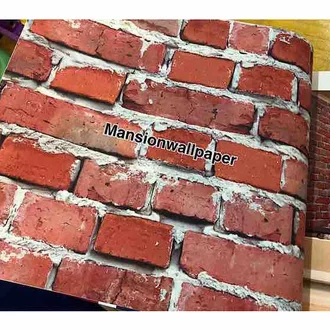 Detail Wallpaper Dinding Bata Merah Nomer 46