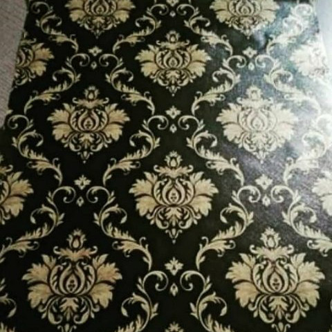 Detail Wallpaper Dinding Batik Gold Nomer 34