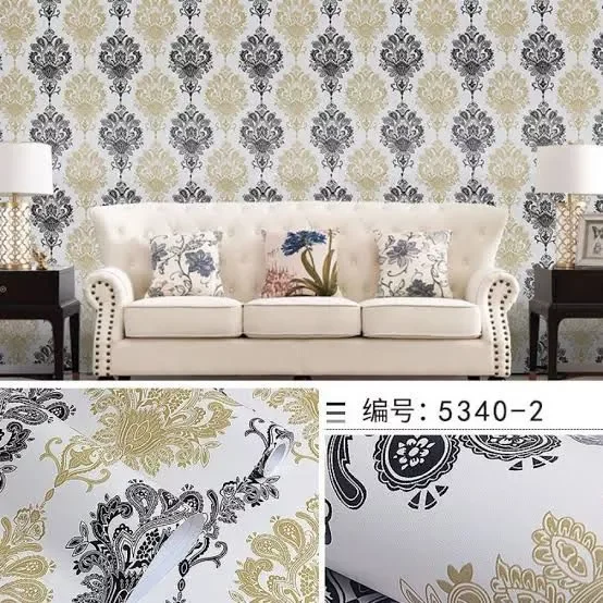 Detail Wallpaper Dinding Batik Gold Nomer 56