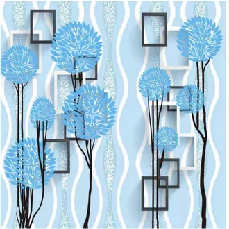 Detail Wallpaper Dinding Biru Putih Nomer 33