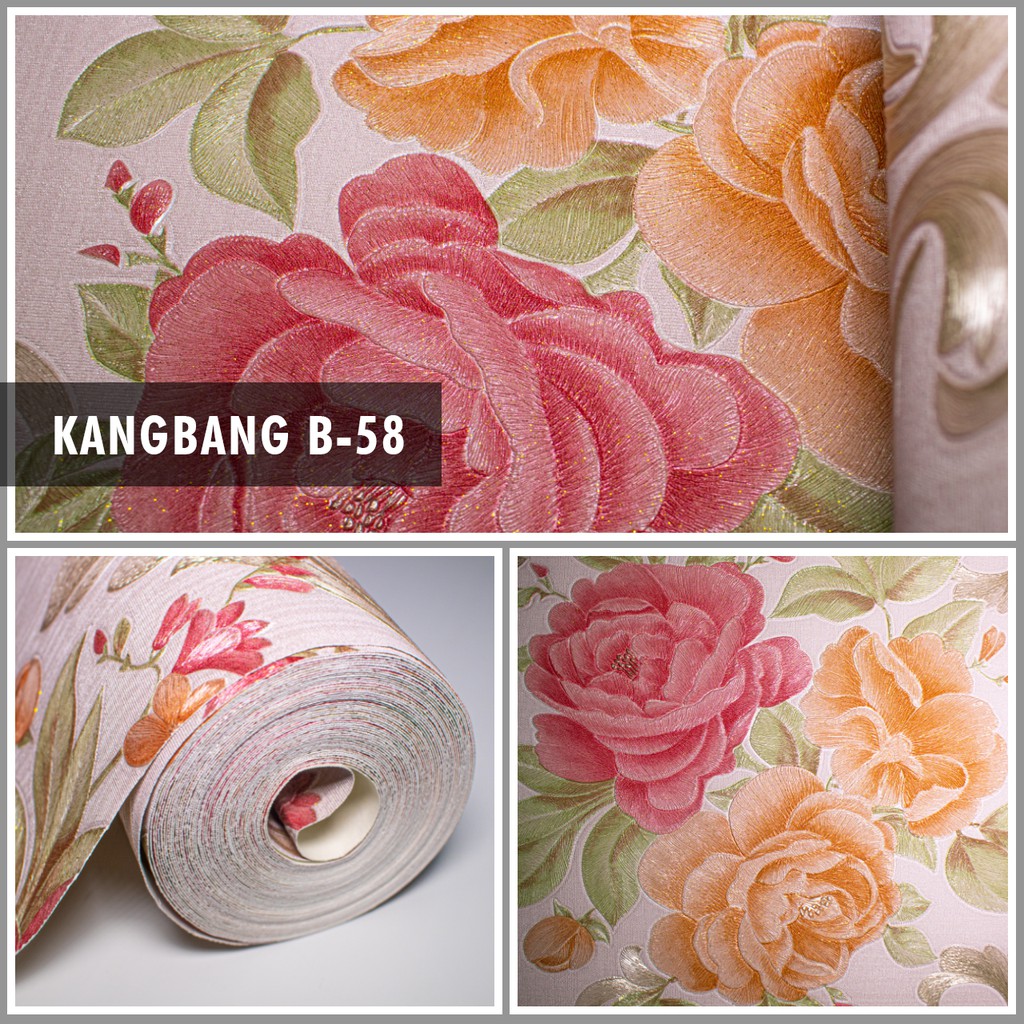 Detail Wallpaper Dinding Bunga Mawar Nomer 14