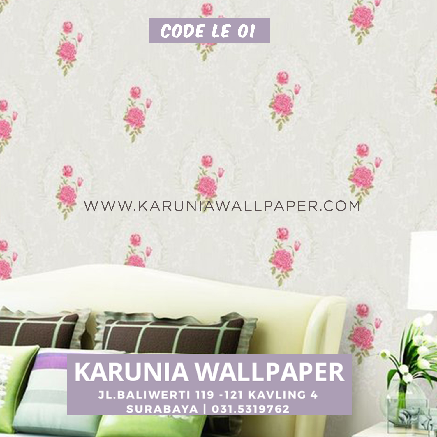 Detail Wallpaper Dinding Bunga Mawar Nomer 56