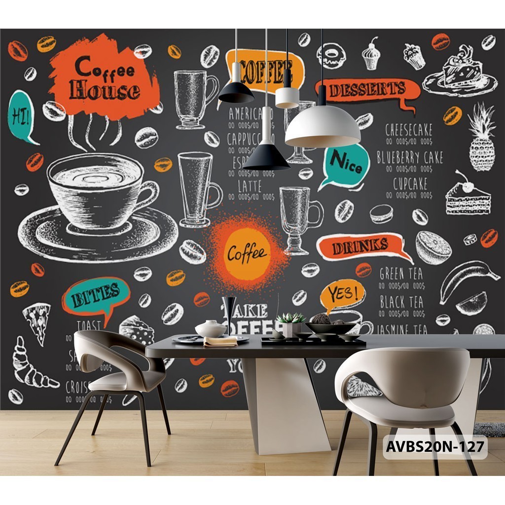 Detail Wallpaper Dinding Cafe Keren Nomer 11