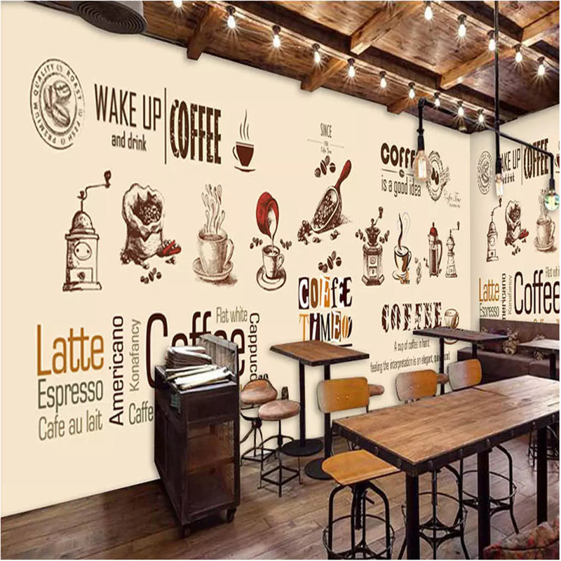 Detail Wallpaper Dinding Cafe Kopi Nomer 35