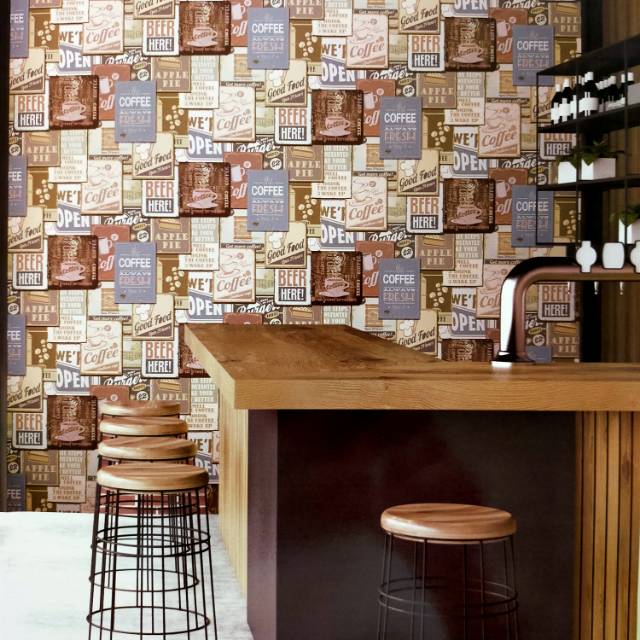 Detail Wallpaper Dinding Cafe Kopi Nomer 37
