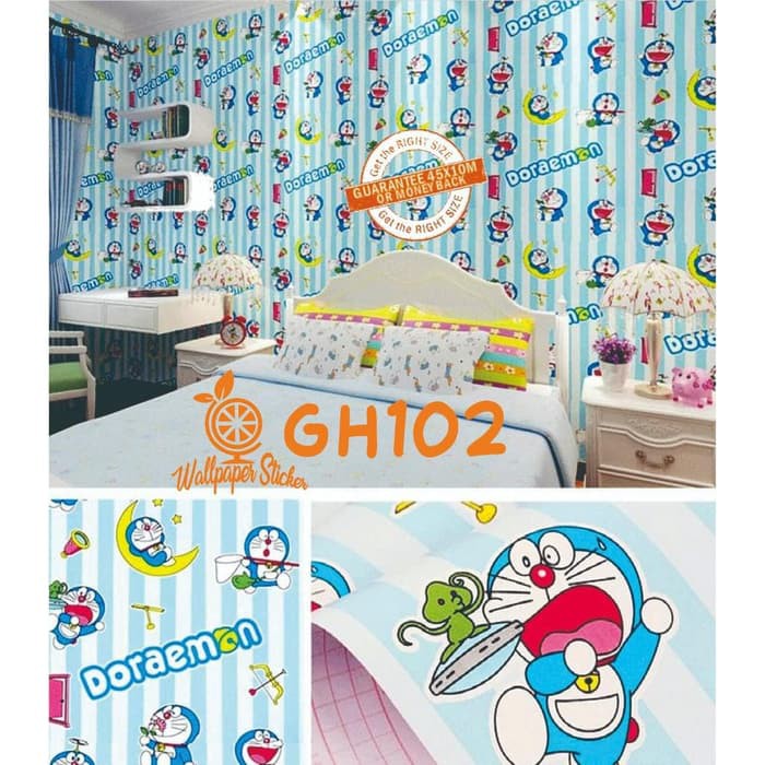 Detail Wallpaper Dinding Doraemon Nomer 14