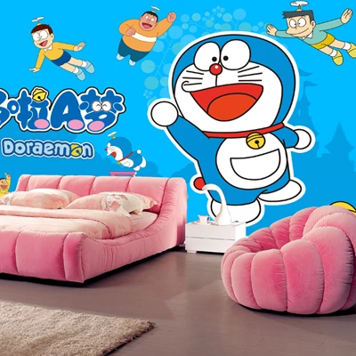 Detail Wallpaper Dinding Doraemon 3d Nomer 16