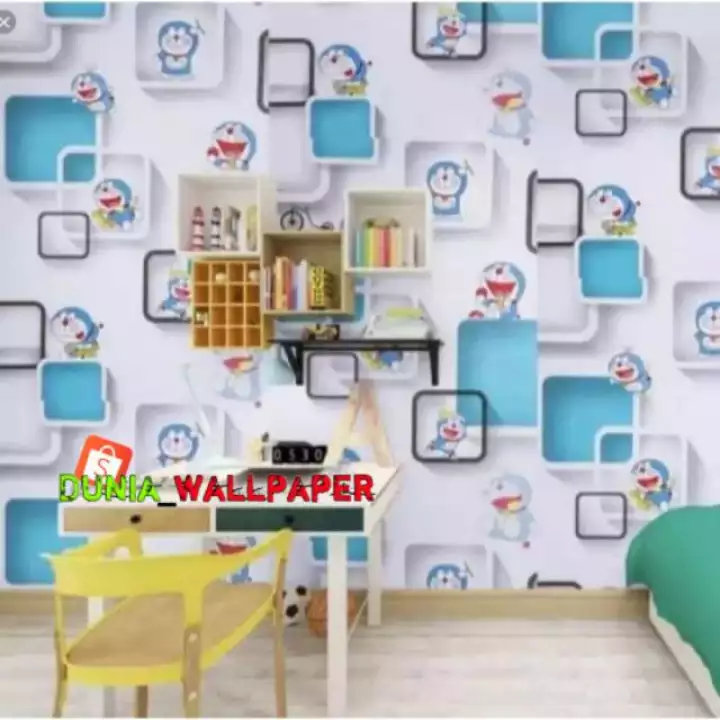 Detail Wallpaper Dinding Doraemon 3d Nomer 40