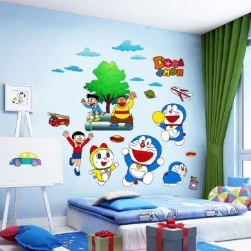 Detail Wallpaper Dinding Doraemon Nomer 55