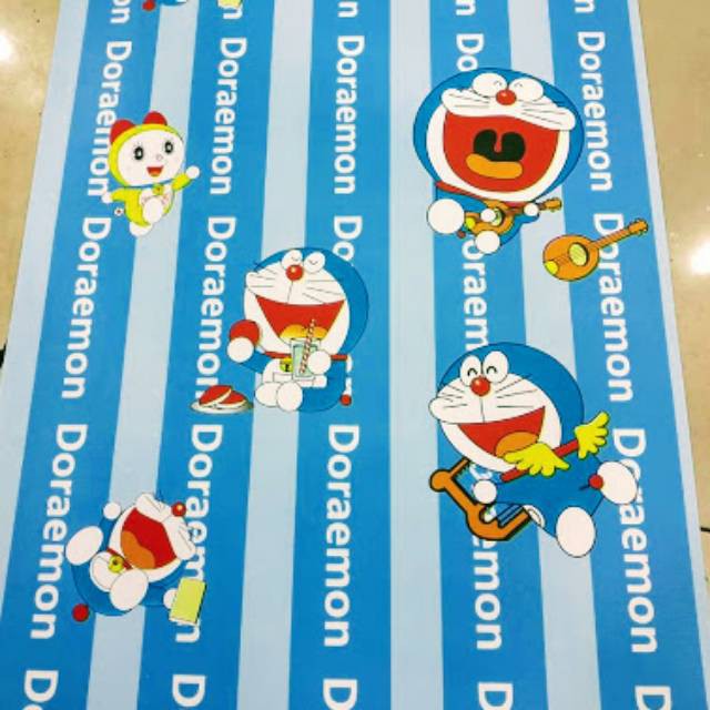 Detail Wallpaper Dinding Doraemon Garis Nomer 17