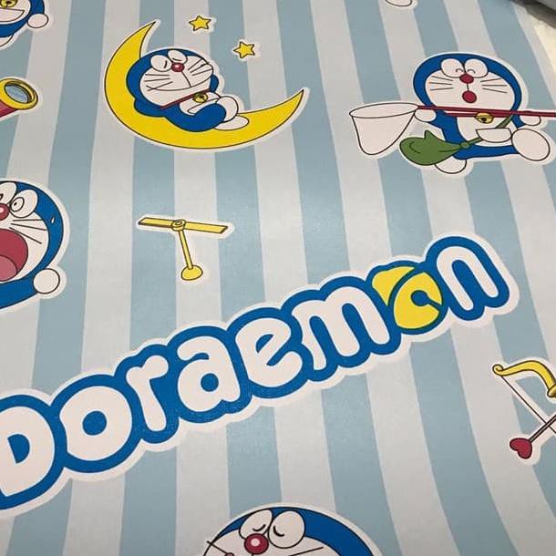 Detail Wallpaper Dinding Doraemon Garis Nomer 18
