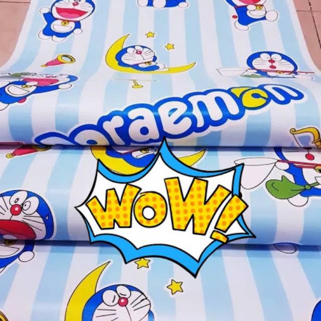 Detail Wallpaper Dinding Doraemon Garis Nomer 19