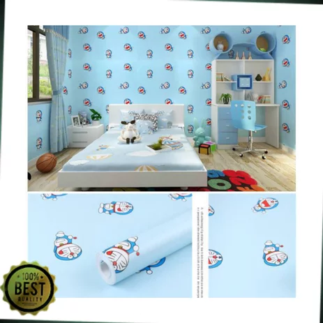 Detail Wallpaper Dinding Doraemon Garis Nomer 41