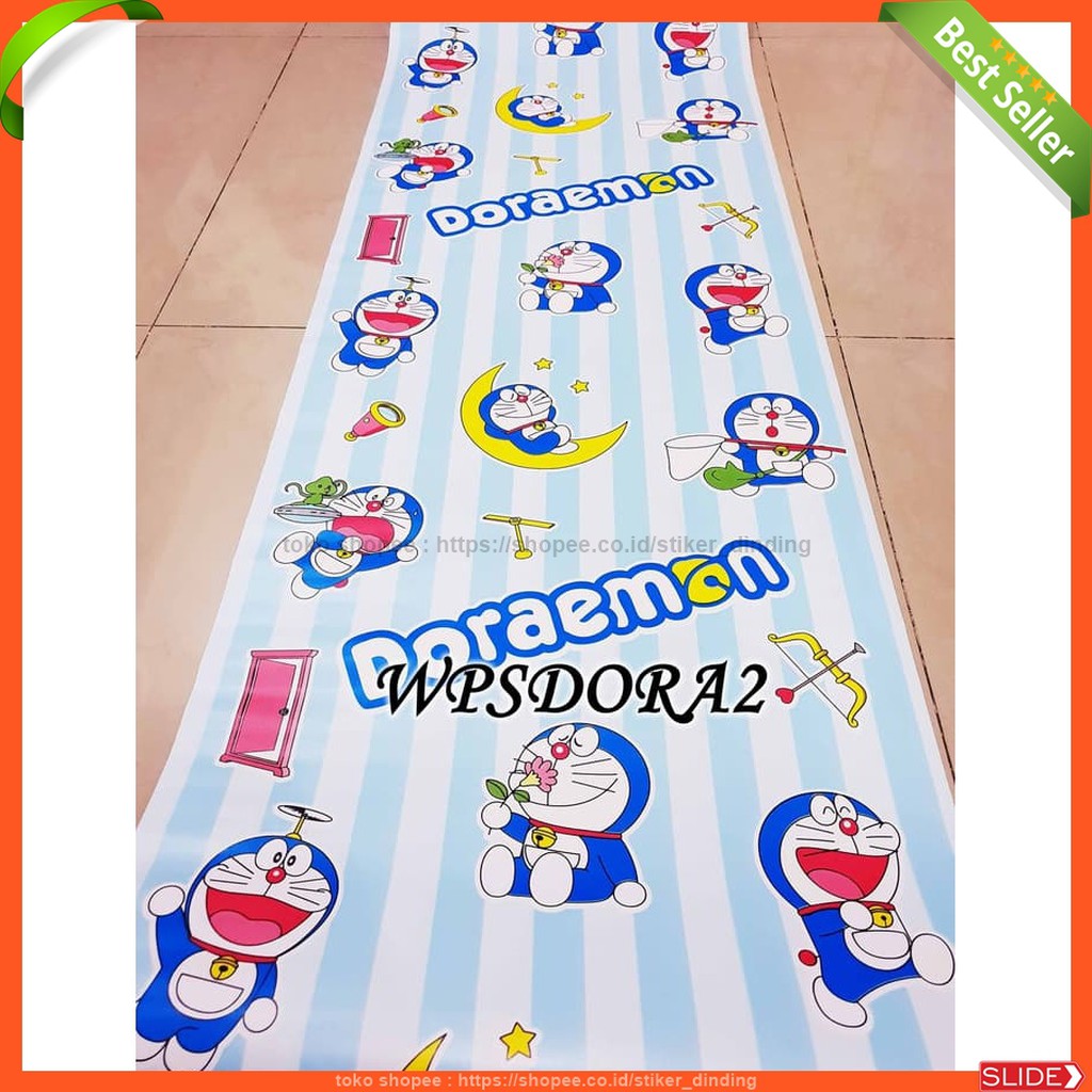 Detail Wallpaper Dinding Doraemon Garis Nomer 51