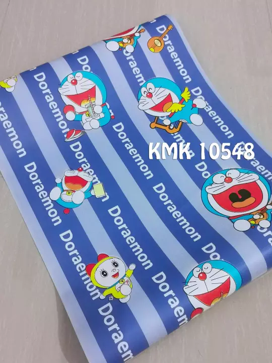 Detail Wallpaper Dinding Doraemon Garis Nomer 58