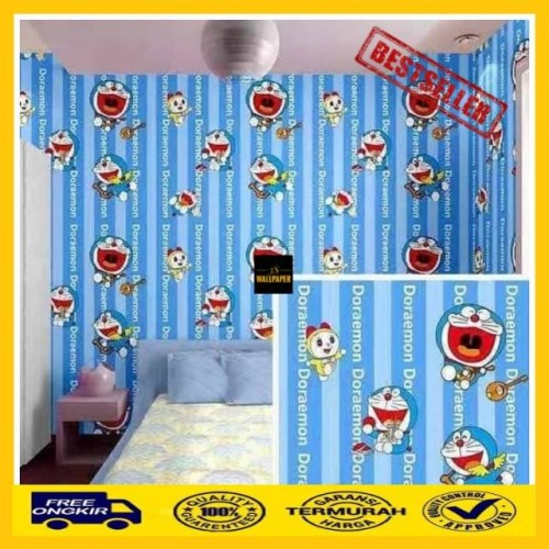 Detail Wallpaper Dinding Doraemon Keren Nomer 2