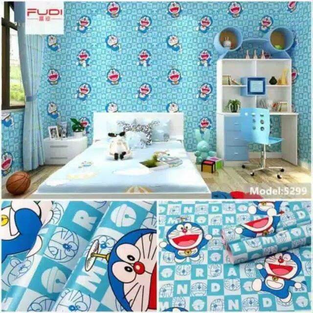 Wallpaper Dinding Gambar Doraemon - KibrisPDR