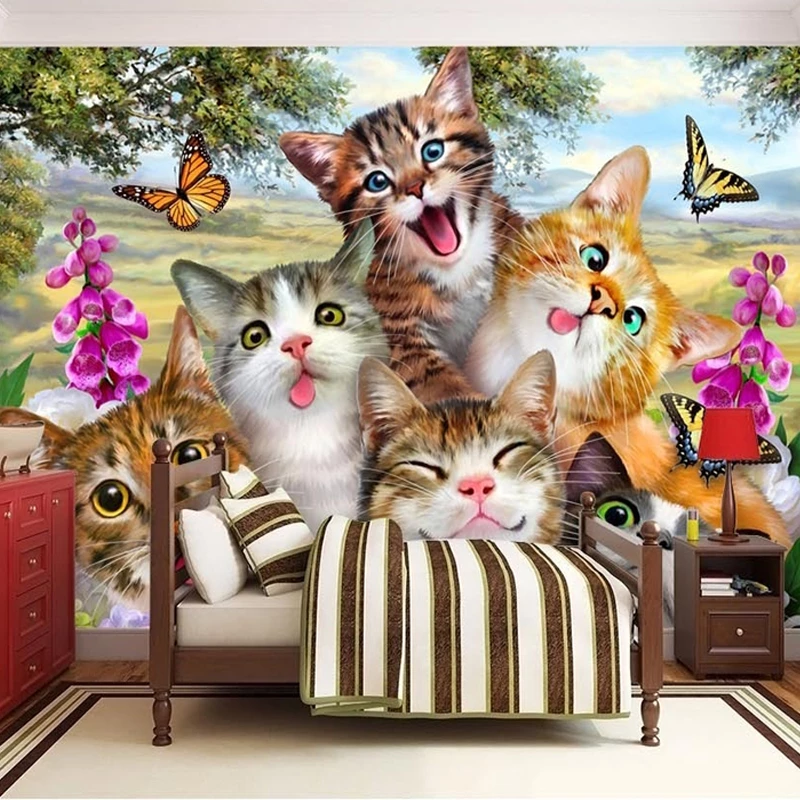 Detail Wallpaper Dinding Gambar Kucing Nomer 8