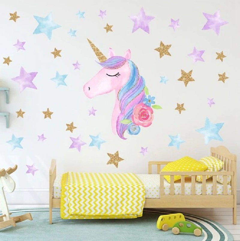 Detail Wallpaper Dinding Gambar Unicorn Nomer 2