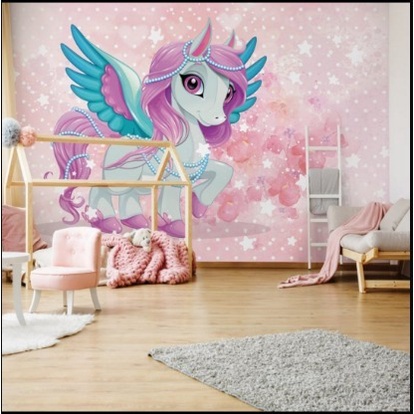 Detail Wallpaper Dinding Gambar Unicorn Nomer 20