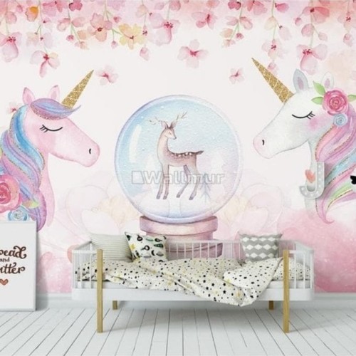 Detail Wallpaper Dinding Gambar Unicorn Nomer 6